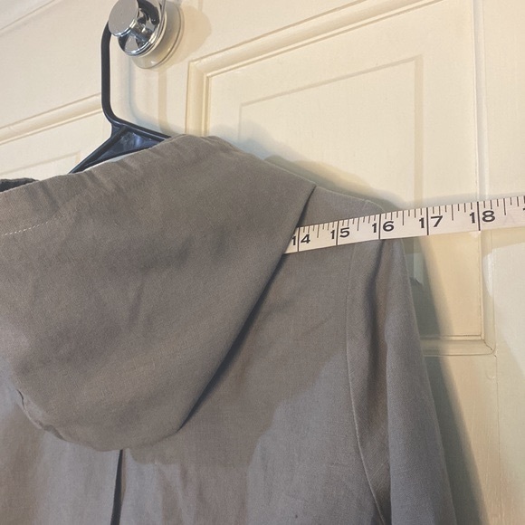 New York & Company Gray Linen Jacket - Picture 9 of 10